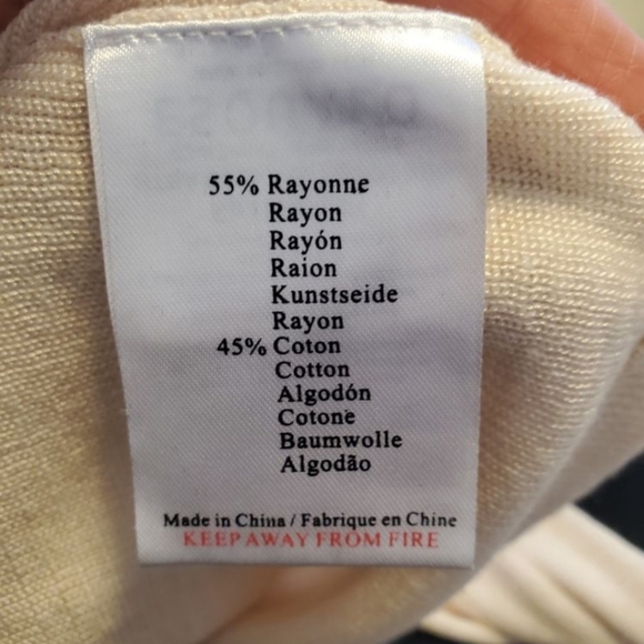 ❤️SOLD❤️ Esqualo Open Shoulder Ruffle Sleeves Light Knit Sweater - Picture 10 of 10